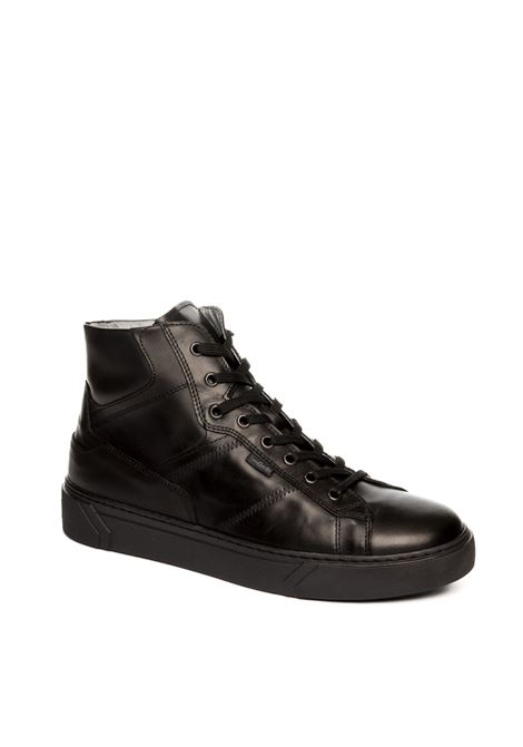 Sneaker pelle nero NERO GIARDINI | 400451GUANTO-100